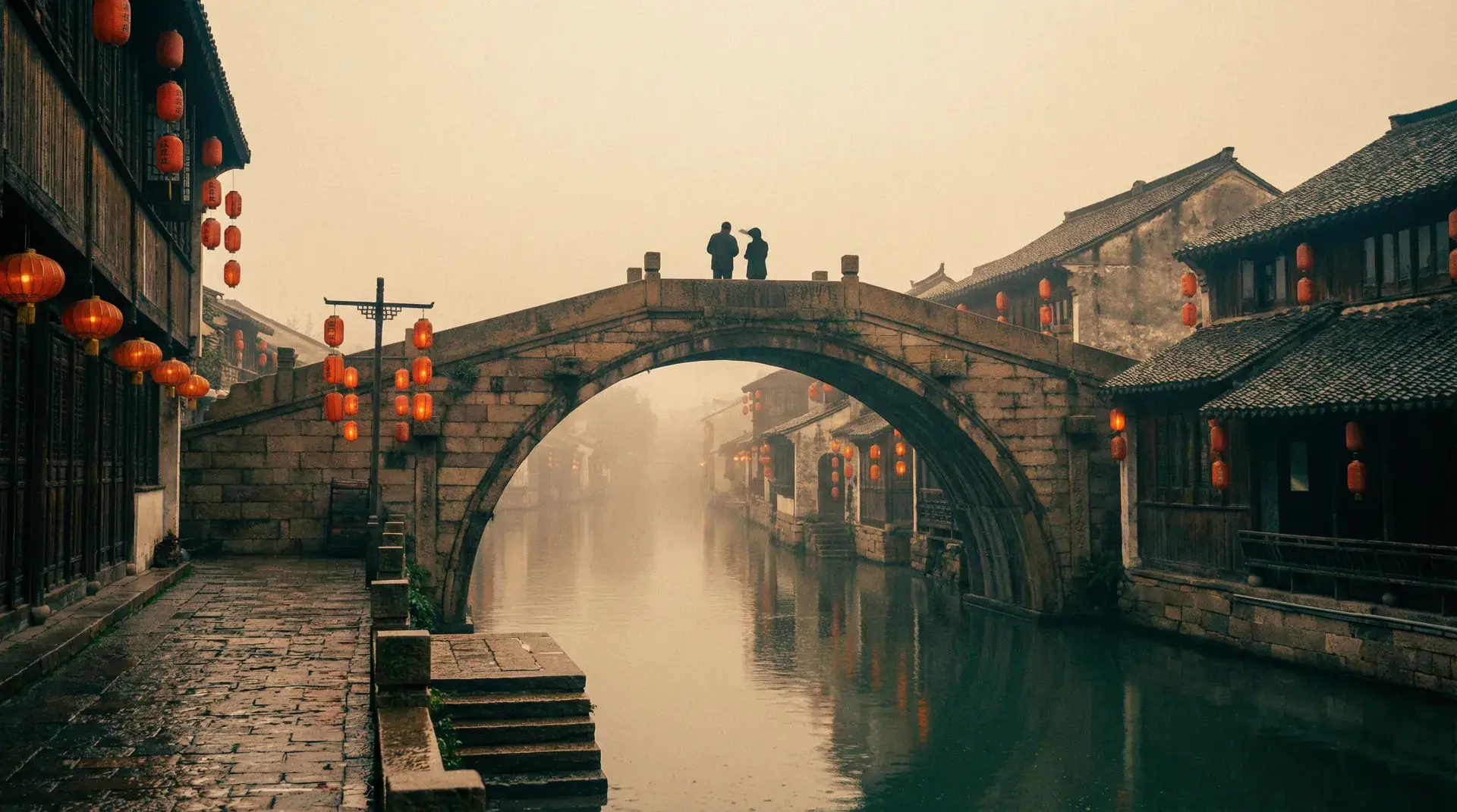 水乡石桥上的两个身影 - 福建兄妹主题 韩国伦理 电影