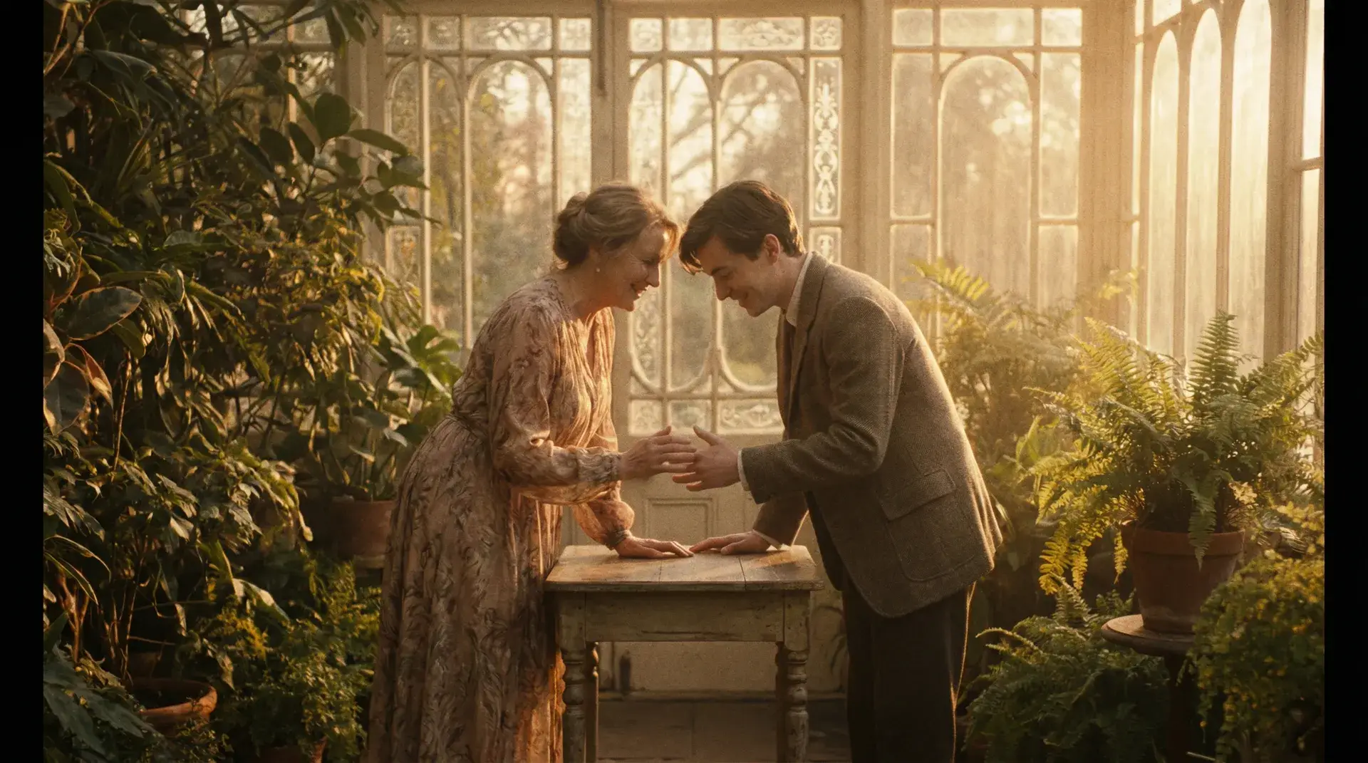 温室中的亲密对话 - 妈妈的朋友主题 韩国伦理 电影